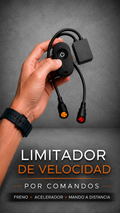 ⚡️Limitador por comandos + freno + acelerador + mando a distancia⚡️