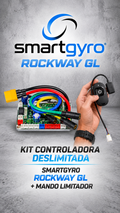 Kit controladora deslimitada Smartgyro Rockway GL + Mando limitador ⚡️
