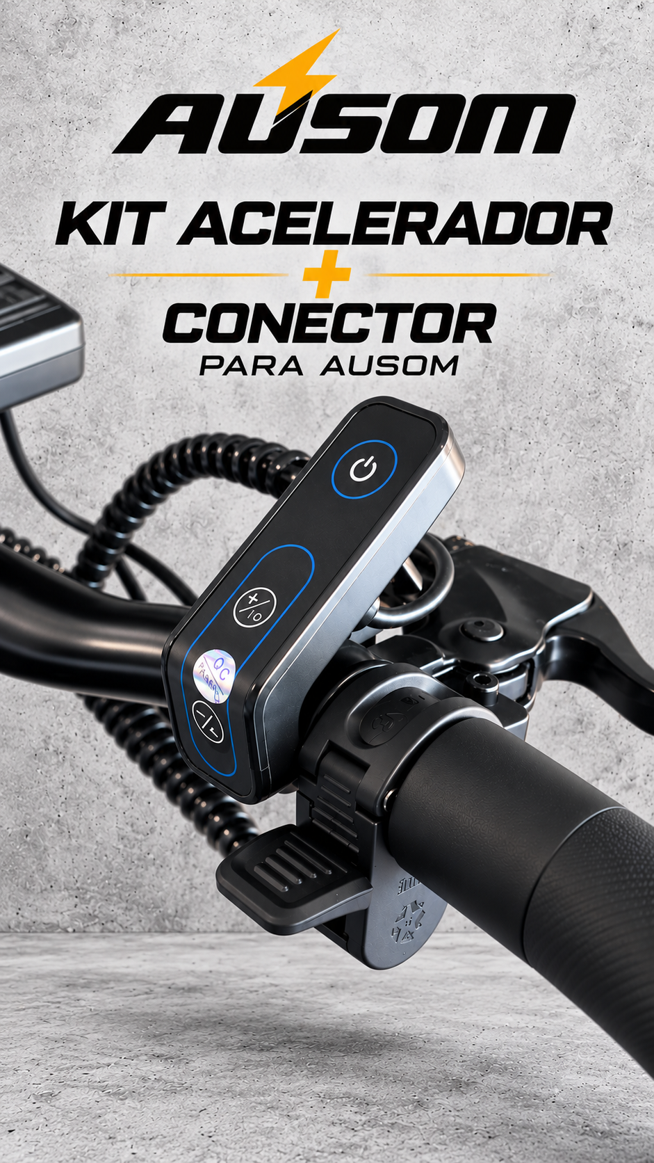 Kit acelerador + conector para Ausom