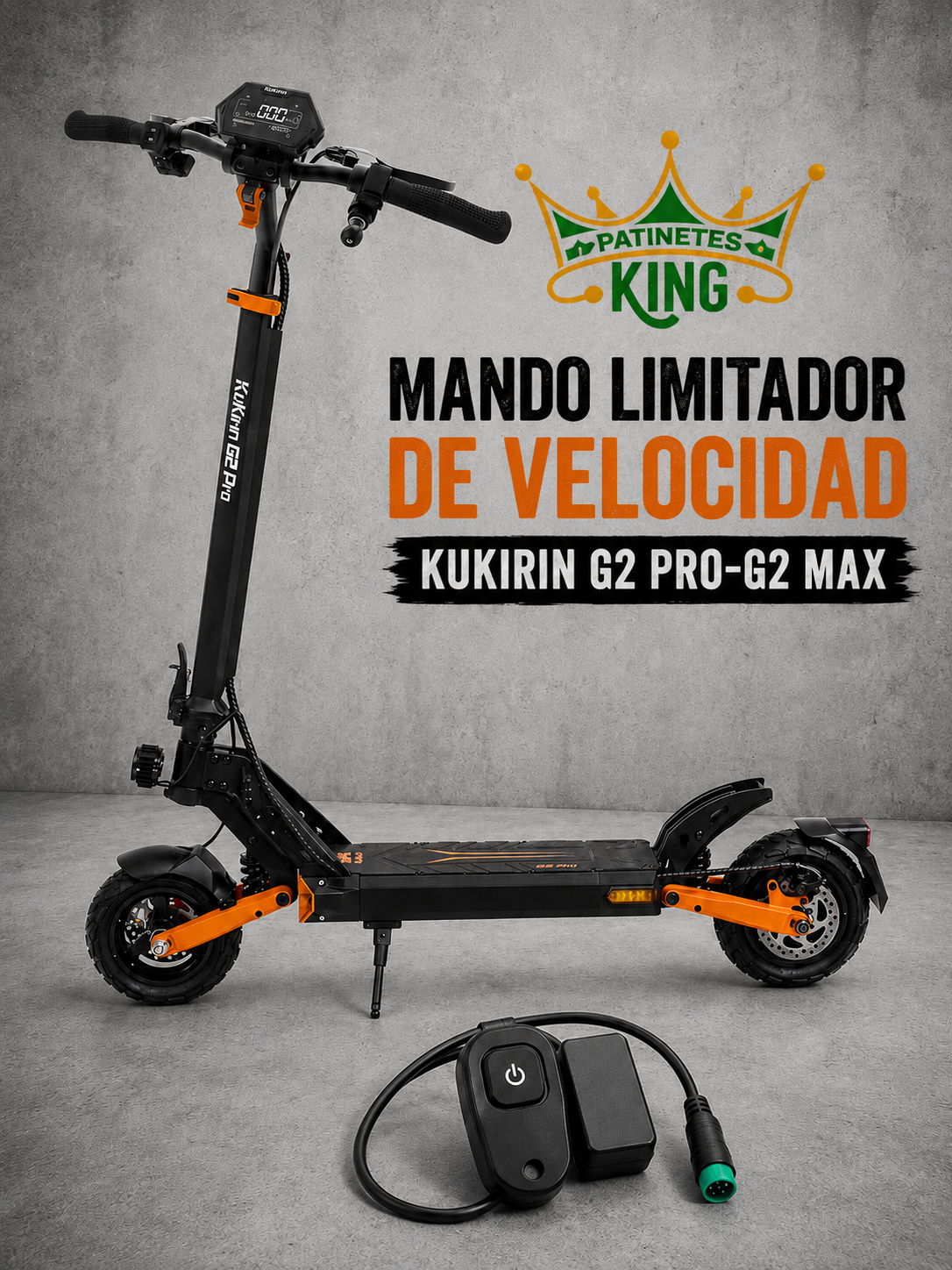 LIMITADOR de velocidad Kukirin G2 PRO - G2 MAX